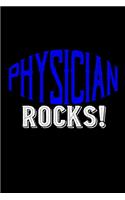Physician rocks!: Hangman Puzzles - Mini Game - Clever Kids - 110 Lined pages - 6 x 9 in - 15.24 x 22.86 cm - Single Player - Funny Great Gift