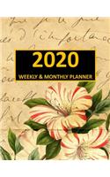 2020 Planner Weekly And Monthly
