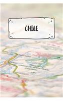 Chile: Ruled Travel Diary Notebook or Journey Journal - Lined Trip Pocketbook for Men and Women with Lines