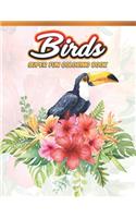 Birds Super Fun Coloring Book