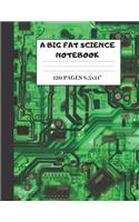 A Big Fat Science Notebook: Graph Paper 5x5 (8.5x11" 120 Pages)