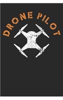 Notebook: Drone Dot Grid 6x9 120 Pages