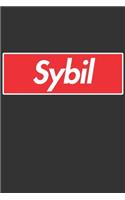 Sybil: Sybil Planner Calendar Notebook Journal, Personal Named Firstname Or Surname For Someone Called Sybil For Christmas Or Birthdays This Makes The Perf