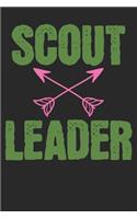 Notebook: Sccout Scouting Dot Grid 6x9 120 Pages