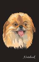 Notebook: Cute Pekingese, Blank Lined Journal Notebook, College Ruled Size 6" x 9", 110 Pages, Gift for Dog Lovers and Pet Owners - Cute Dog Notebook (Volume (10 Cute Dog Notebook)