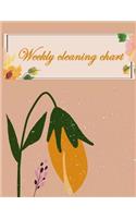 weekly cleaning chart