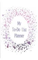 My To-Do List Planner: Boost Your Productivity and Plan Your Days Using a Unique Collection of To-Do Lists with a Purple Cloud Design