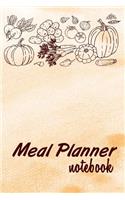 Meal Planner Notebook: Meal Planner Notebook