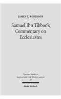 Samuel Ibn Tibbon's Commentary on Ecclesiastes