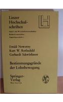 Bestimmungsgra1/4nde Der Lohnbewegung
