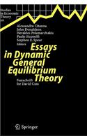 Essays in Dynamic General Equilibrium Theory