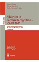 Advances in Pattern Recognition - Icapr 2001