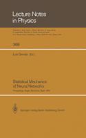 Statistical Mechanics of Neural Networks