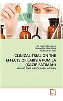 Clinical Trial on the Effects of Labisia Pumila (Kacip Fatimah)