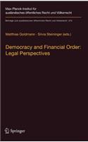 Democracy and Financial Order: Legal Perspectives