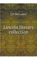Lincoln literary collection