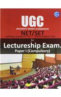 UGC NET/SET Lectureship Exam. (Paper-1 Compulsory)