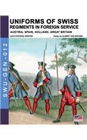 Uniforms of Swiss Regiments in foreign service