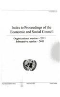 Index to the Proceedings of the Economic and Social Council 2011