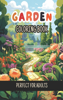 Garden Coloring Book For Adults & Teen