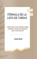 Fórmula de la Lista de Tareas