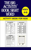 big Sight Word Activity book for kids ages 4-6