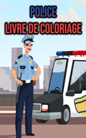 Livre de Coloriage Police: pour les Enfants - Police, Policier, voiture de police