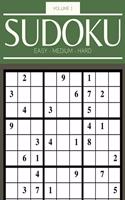 Sudoku Easy Medium Hard Volume 1