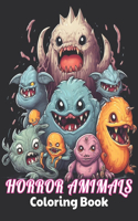 Horror Animals Coloring Book for Adult
