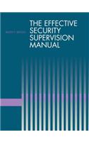 The Effective Security Supervision Manual