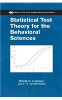 Statistical Test Theory for the Behavioral Sciences