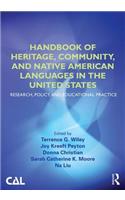 Handbook of Heritage, Community, and Native American Languages in the United States