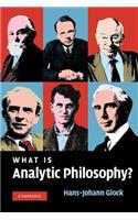 What Is Analytic Philosophy?