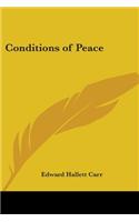 Conditions of Peace