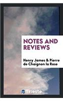 Notes and reviews