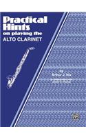 Practical Hints on Playing the Alto Clarinet