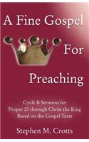 Fine Gospel for Preaching