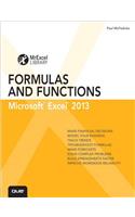 Excel 2013 Formulas and Functions