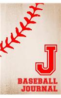 Baseball Journal J