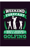 Weekend Forecast Mostly Drinking With A Chance Of Golfing