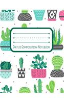 Cactus Composition Notebook