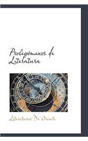 Proleg Menos de Literatura