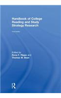 Handbook of College Reading and Study Strategy Research