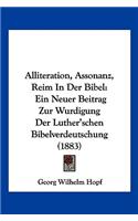 Alliteration, Assonanz, Reim In Der Bibel