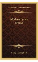 Modern Lyrics (1916)
