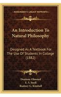 Introduction to Natural Philosophy