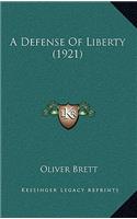 Defense Of Liberty (1921)