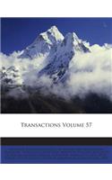 Transactions Volume 57