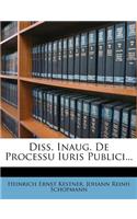 Diss. Inaug. de Processu Iuris Publici...
