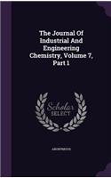 The Journal of Industrial and Engineering Chemistry, Volume 7, Part 1